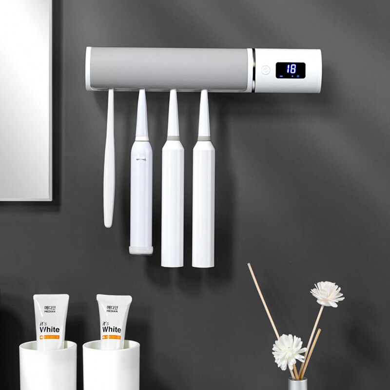 Smart Toothbrush Sterilizer Punchfree Wallmounted Tooth Brush Holder