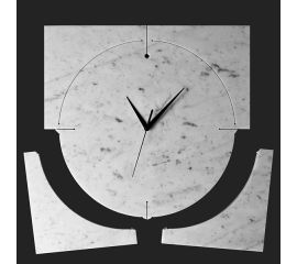 Marble clock