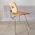 2023NEW Season-glass dining chair with stainless steel legs Home dining room furniture in the middle of the Nordic wooden chair 2023NEW Season-glass dining chair with stainless steel legs Home dining room furniture in the middle of the Nordic wooden chair