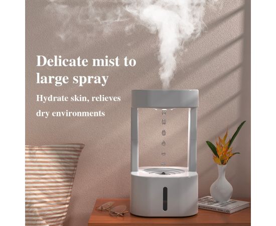 Anti Gravity Humidifier Diffuser Water Drop Falling Remote Control Mini Mist Maker Humidifier Air Purifiers Droplets Upflow USB Anti Gravity Humidifier Diffuser Water Drop Falling Remote Control Mini Mist Maker Humidifier Air Purifiers Droplets Upflow USB