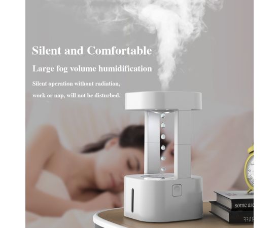 Anti Gravity Humidifier Diffuser Water Drop Falling Remote Control Mini Mist Maker Humidifier Air Purifiers Droplets Upflow USB Anti Gravity Humidifier Diffuser Water Drop Falling Remote Control Mini Mist Maker Humidifier Air Purifiers Droplets Upflow USB