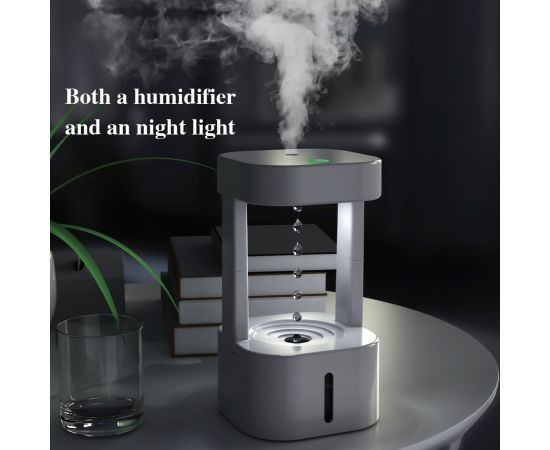 Anti Gravity Humidifier Diffuser Water Drop Falling Remote Control Mini Mist Maker Humidifier Air Purifiers Droplets Upflow USB Anti Gravity Humidifier Diffuser Water Drop Falling Remote Control Mini Mist Maker Humidifier Air Purifiers Droplets Upflow USB