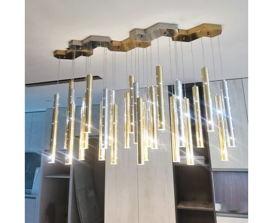 Dining room LED Chandelier lighting Modern Nordic gold/silver combinable chandelier living room home decoration bar lighting Dining room LED Chandelier lighting Modern Nordic gold/silver combinable chandelier living room home decoration bar lighting