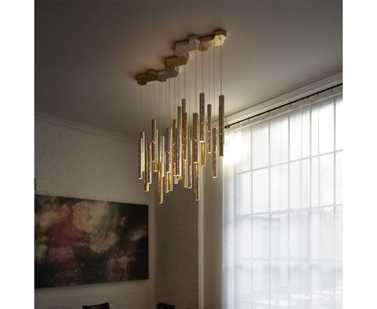 Dining room LED Chandelier lighting Modern Nordic gold/silver combinable chandelier living room home decoration bar lighting Dining room LED Chandelier lighting Modern Nordic gold/silver combinable chandelier living room home decoration bar lighting