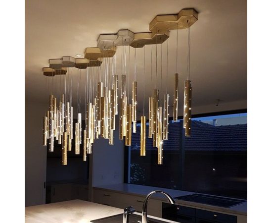 Dining room LED Chandelier lighting Modern Nordic gold/silver combinable chandelier living room home decoration bar lighting Dining room LED Chandelier lighting Modern Nordic gold/silver combinable chandelier living room home decoration bar lighting