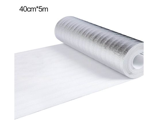 1 Roll Radiator Reflective Film Wall Thermal Insulation Reflective Film Without Adhesive Aluminum Foil Thermal Film Home Decor